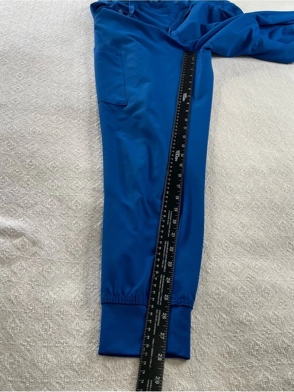 Med Couture Royal Blue Cargo Jogger‎ Scrub Pants~Size Small ~ Medical Staff